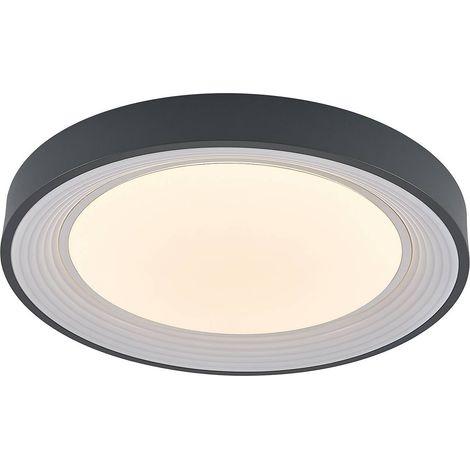 Lindby Lámpara de techo LED 'Lindum' en Gris Metal (1/5)