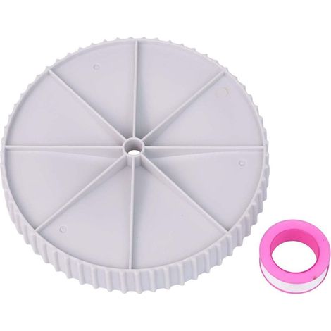Kit de conversion Summer Wave SFX1000 SFX1500 avec pompe écumoire, adaptateur en plastique pour filtre à sable, blanc, 2 pièces (1/5)