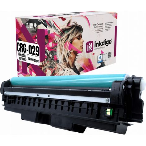 Tamburo Inkdigo CRG029 compatibile con Canon i-Sensys LBP7010C LBP7018C, certificato TÜV. (1/5)