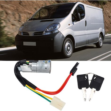 4-poliger Zündschalter-Verriegelungszylinder für Renault Master und Vauxhall Movano (1/5)