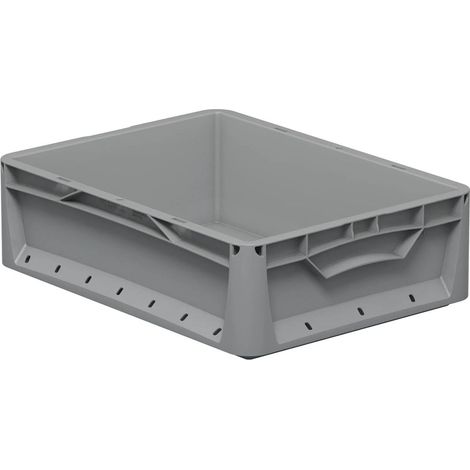 Eurobox 40x30x12cm grau 11.4 l