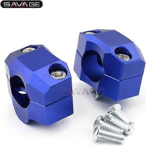 Lenkererhöhungen für Honda CB1000R, CB 500F, CB500X, CB650R (2019–2021) – Clip-Adapter – Motorradzubehör – Erhöhte Höhe um 20 mm – Blau (1/5)