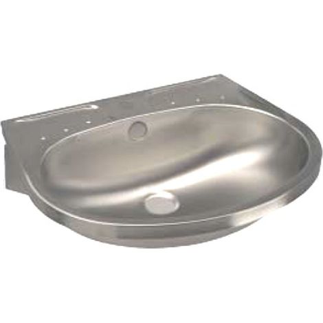 Lavabo a conchiglia completo di staffa (1/3)