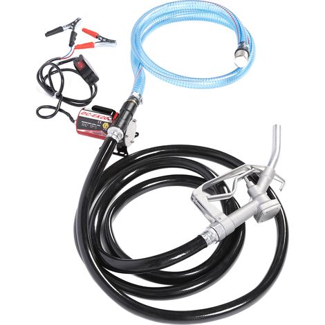 Pompe à huile électrique 12V avec interrupteur, transfert auto-amorçant silencieux et antidéflagrant pour essence kérosène (1/5)