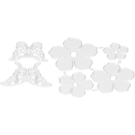 Matrices de découpe pour scrapbooking : simples, pratiques, robustes, durables, fines et polyvalentes, idéales pour la création de cartes. (1/5)