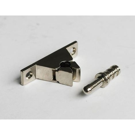 Ibfm 260C tope de puerta cromado zamak 6 cm