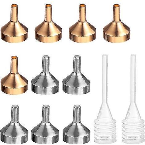 Set mit 12 Trichtern zum Umfüllen von Flüssigkeiten (1/3)
