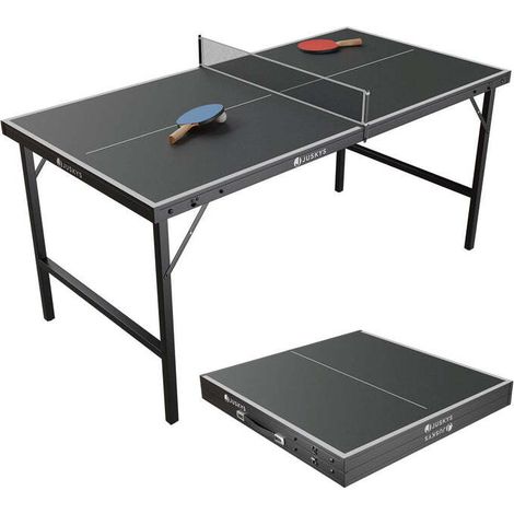 [NEUWERTIG] B-Ware Mini Tischtennisplatte Flexi Tischtennisplatte klappbar tragbar inkl. Netz (1/2)