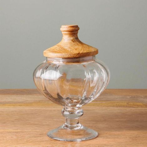 Bonbonnière verre Malcom 18x12cm (1/3)
