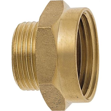 GEKA nipplo filettato ottone AG 26,44 mm IG 30,93 mm - 30.3413.9 (1/3)