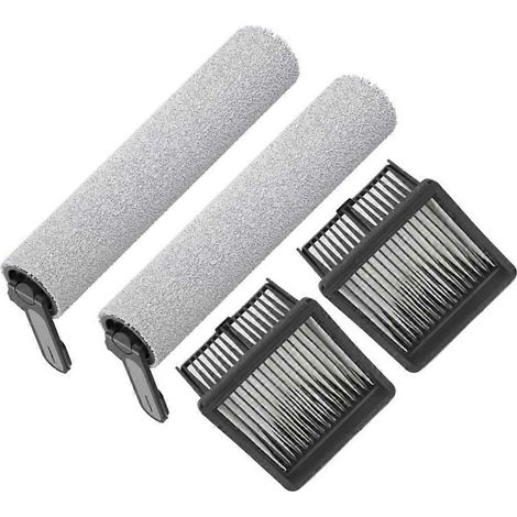 4-teiliges Walzenbürsten-HEPA-Filterset für Dreame MOVA 2.0 Pro Trouver K10 K10 Pro Bodenschrubber-Ersatzteile (1/5)