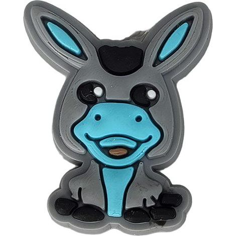 Pin decorativo de goma para parche con emblema de Crocs, burro de granja 157-30 OS