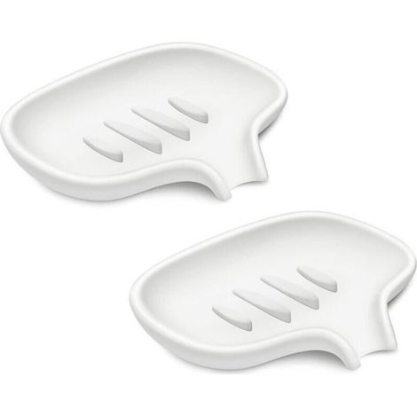Bac de vidange de douche porte-savon en silicone (1/5)
