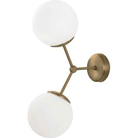 Aplique de pared Mulen Oro (2 luces) (1/4)