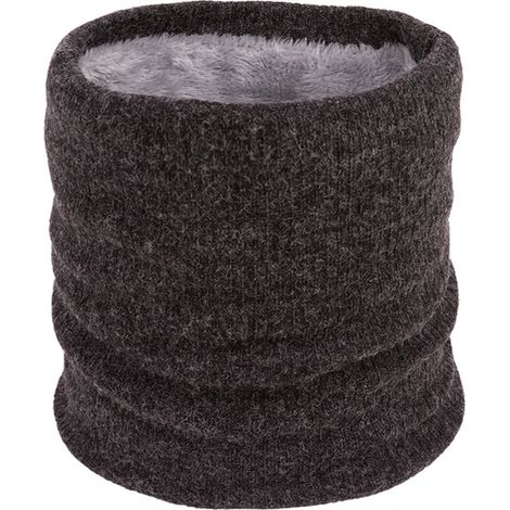 1 cache-cou multifonctionnel chaud et chaud - cagoule d'hiver coupe-vent en polaire pour moto, course à pied, ski et snowboard, pull polaire double couche, chaud, couleur unie, tour de cou tricoté sim (1/4)