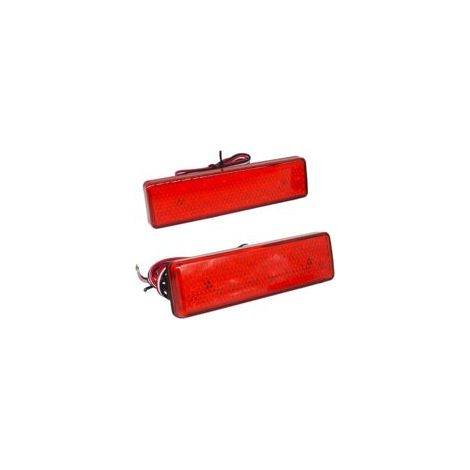 Reflector del parachoques trasero 9160858 apto para modelos Lntyq, incluidos Opel, Vauxhall, Vivaro, Movano y Renault.