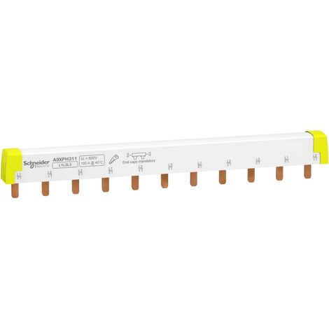Schneider Electric Phasenschiene Steg 3p 11TE 100A A9XPH311 (1/2)