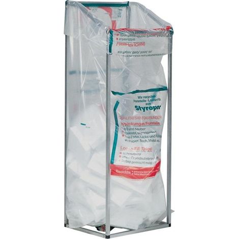 Sacchetto di plastica 1000l LD-PE trasparente 80 µm L1300xL2600mm 20 pezzi / scatola (1/2)