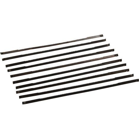10 x Sägeblätter für Dekupiersäge 130mm 24 ZpZ mit Haltestiften