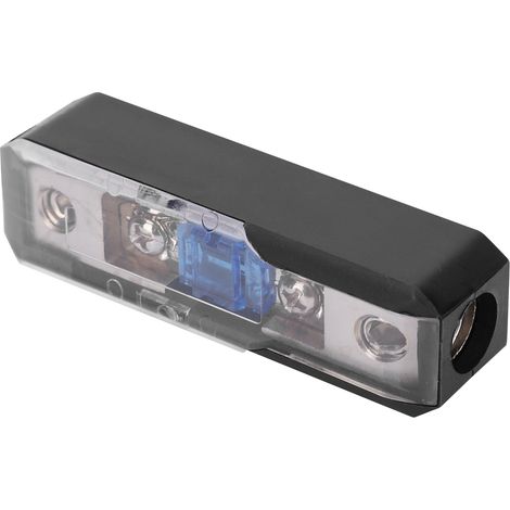 Porte-fusibles audio FH-050 Mini transparent pour haut-parleurs de voiture ou de camion (1/5)