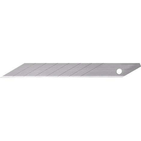 Lame taglienti 9mm - Punta 30° - 10 pezzi TECHMAN