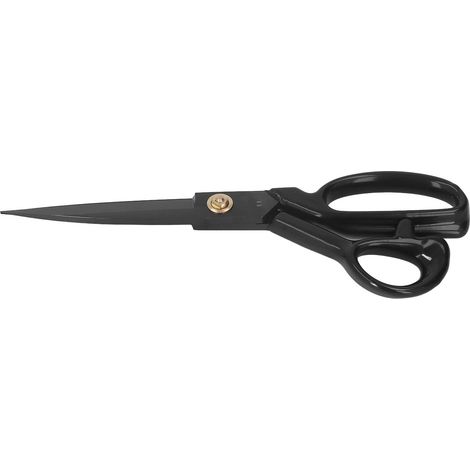 Ciseaux de couture de 28 cm (11 pouces), ciseaux à tissu robustes en acier à haute teneur en manganèse, faciles à utiliser pour le bricolage, adaptés au cuir, au papier et au tissu.