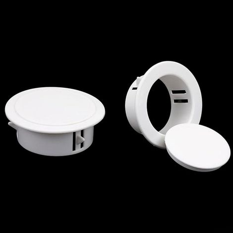 Rejilla decorativa para ventilación de aire acondicionado, rejilla de ventilación de pared decorativa, rejilla de ventilación de pared, rejilla de ventilación de aire acondicionado (40 mm)
