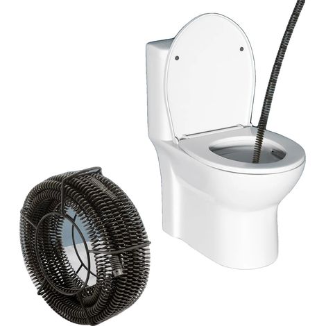 Set di spirali per la pulizia dei tubi, realizzate in resistente acciaio al manganese, compatibili con il modello 150, 22 mm (1/5)