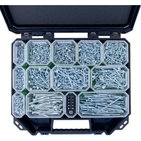 SCELL-IT Mallette MINI 2000 vis à bois ESSDRIVE + 10 embouts - EX-462969001
