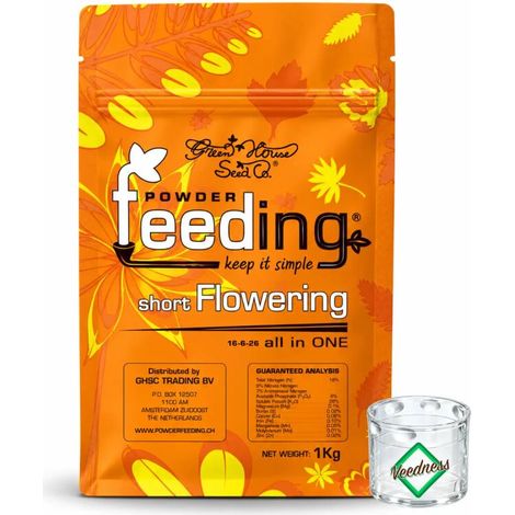 Green House Feeding Short Flowering 125 Gramm – Blütedünger Langzeit (1/5)