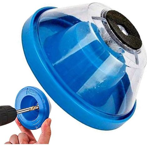 Cubierta antipolvo para taladro eléctrico - Atrapapolvo para taladro, cubierta antipolvo eléctrica fácil de usar para taladros eléctricos, protección contra el polvo en el orificio del taladro, herram (1/5)