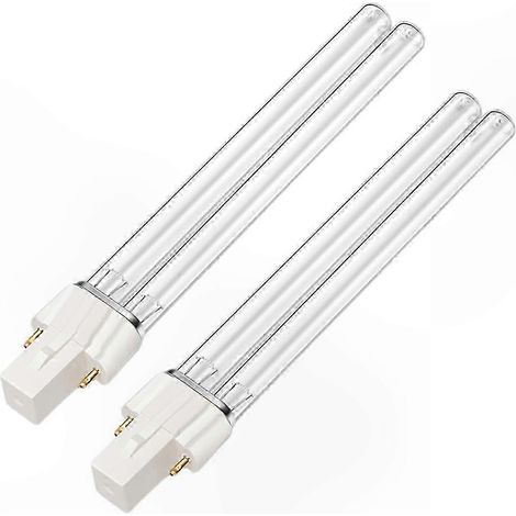Deux lampes germicides ultraviolettes UV-C de 13 W sont utilisées dans les filtres biologiques pour bassins et sont compatibles avec les systèmes de 1580 GPH, 1840 GPH et 2630 GPH. (1/5)