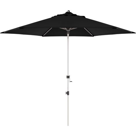 Doppler Sonnenschirm/ Kurbelschirm "Expert 320 Auto Tilt" 320 cm, Ø 320 cm, schwarz, Bezug aus 100% Polyester, Gestell aus Aluminium, 7,2 kg Sonnenschirm / Kurbelschirm "Expert 320 Auto Tilt", schwarz