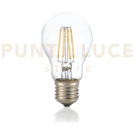 LAMPADINA ATTACCO E27 IN VETRO GOCCIA TRASPARENTE 10 W 1200 lm 2700 K CRI 90 Ø 60 x H 105 mm