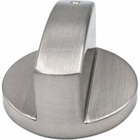 4-teiliges Herdknopf-Set, Gasherdknöpfe, Gasherdknöpfe aus Metall, Gasherd-Reglerknöpfe, Metallherdknöpfe für die Küche, 6 mm (1/3)