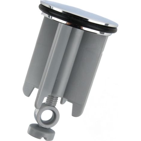 Tapón universal para fregadero, tapón de desagüe, tapón ajustable para fregadero, Ø 40 mm, 1 pieza, gris (1/5)