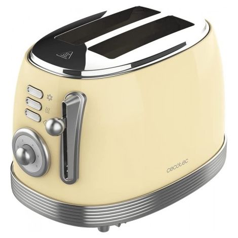 Cecotec Vertikale Toaster Toast&Taste 800 Vintage Light Yellow (1/5)