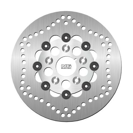Disco de freno delantero NG para Harley-Davidson 1340/1450 '73-84, flotante, 254 mm