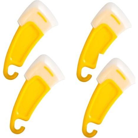 4Pcs Silicone Pot Cleaning Spatula Non-Stick Kitchen Scraper Heat Resistant Scraper for Cooking Mixing Cleaning (1/5)