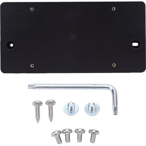 Support d'étiquette de montage de plaque d'immatriculation arrière de remplacement pour Sportback RS3 S4 Allroad RS4 S5 RS5 8T0827113A01C Version américaine (1/5)