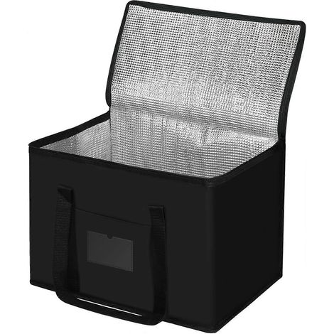 Sac isotherme souple, grand sac isotherme de 40 L, sac à provisions, panier de pique-nique, sac isotherme pour la livraison de repas, sac isotherme, sac de glacière