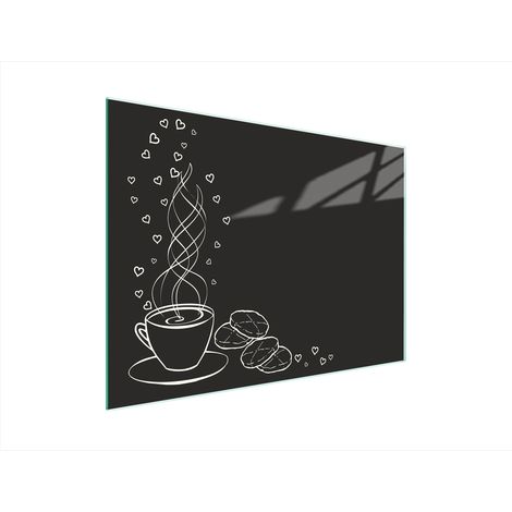 TAGLIERE IN VETRO 40x30 CAFFÈ (1/5)