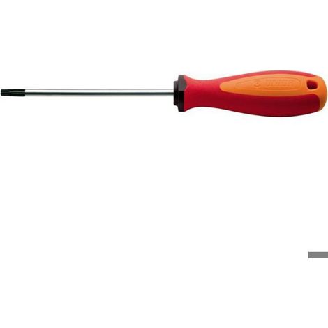 Tournevis - T27 - Profil Tx Trou - Embout Cr-V Bleuï - Poignée Ergonomique Trois Composants - 1 Pièce
