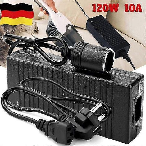230V AUF 12V 10A SPANNUNGSWANDLER KFZ NETZADAPTER WECHSEL SPANNUNGS-WANDLER DE Edition 0927 (1/5)