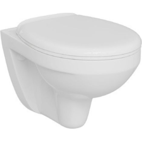 Vaso sospeso 53 cm in ceramica bianco lucido scarico a parete vitra normus neo 8202l003-0075 (1/2)