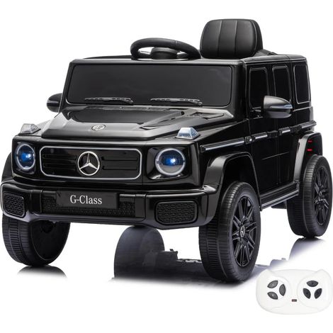 Mercedes G580 Auto Elettrica per Bambini 12V 1 a 4 anni - Veicolo a Batteria con licenza ufficiale, Telecomando, Ruote in EVA & cintura di sicurezza - Veicolo per bambini con Porte funzionanti & (1/5)