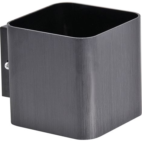 Applique murale Polux IZAR alu noir brossé 1xG9 10W (1/4)