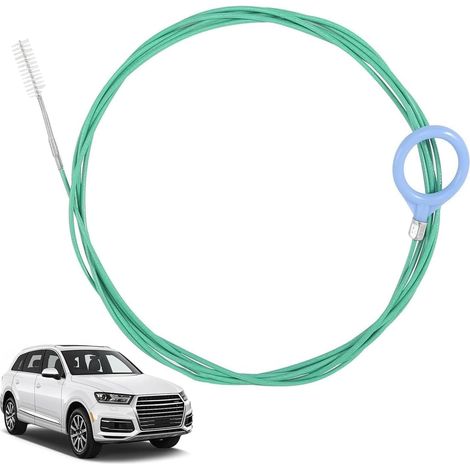 Extra lange, flexible Reinigungsbürste für Auto-Schiebedach, 300 cm, flexibles Reinigungswerkzeug, Auto-Abflussloch