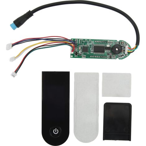 Tableau de bord numérique étanche en métal avec couvercle pour trottinette électrique Xiaomi M365 PRO2 (1/5)