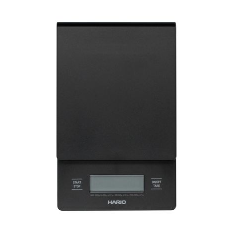 HARIO V60 DRIP COFFEE BALANCE E TIMER NERO TAGLIA UNICA VST-2000B (1/5)